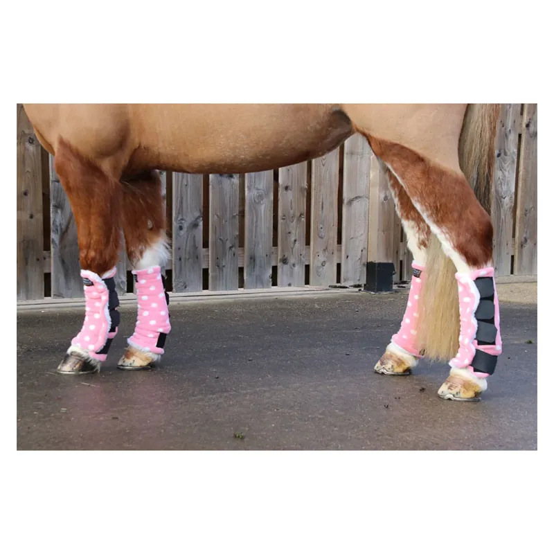 Supreme Products Dotty Fleece Boots In Pretty Pink 4 Supreme Products Dotty Fleece Boots In Pretty Pink - Image 2