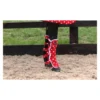 Supreme Products Dotty Fleece Boots In Rosette Red 1 Supreme Products Dotty Fleece Boots In Rosette Red -Equestrian Supplies Shop PR 32152 Supreme Products Fleece Travel Boots 03