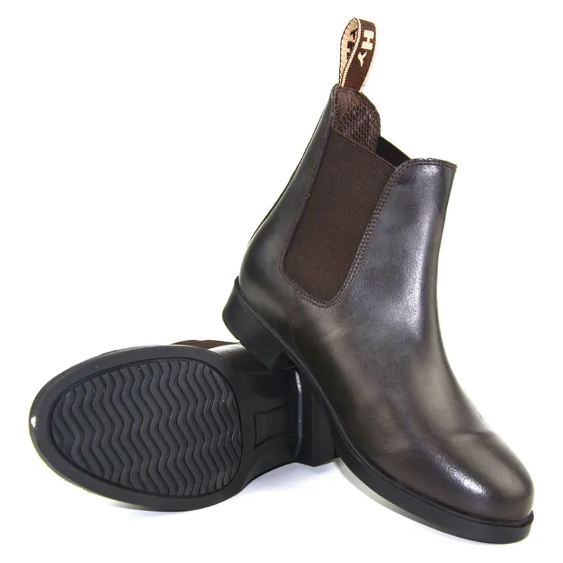 Hy Equestrian Durham Jodhpur Boot In Brown 3 Hy Equestrian Durham Jodhpur Boot In Brown