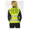 Hy Viz Please Pass Wide And Slow Waistcoat In Yellow/Black 2 Hy Viz Please Pass Wide And Slow Waistcoat In Yellow/Black -Equestrian Supplies Shop PR 3429 HyVIZ Please Pass Wide and Slow 02