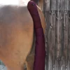 Premier Equine Padded Horse Tail Guard With Tail Bag Burgundy 1 Premier Equine Padded Horse Tail Guard With Tail Bag Burgundy -Equestrian Supplies Shop Padded Tail Guard with Detachable Bag Burgundy Main image