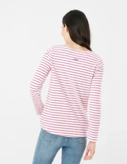 Joules Harbour Lux Jersey Top - Pink Partridge 7 Joules Harbour Lux Jersey Top - Pink Partridge -Equestrian Supplies Shop Partridge203