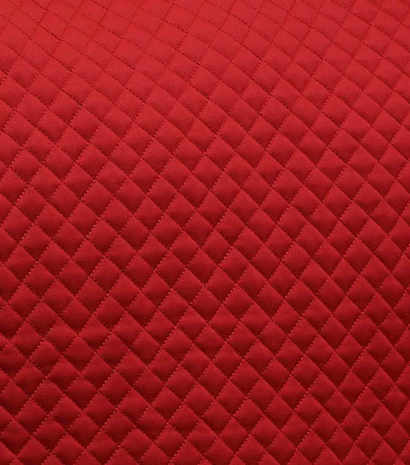 Premier Equine Plain Cotton Saddle Pad - Dressage Square Red 6 Premier Equine Plain Cotton Saddle Pad - Dressage Square Red - Image 4