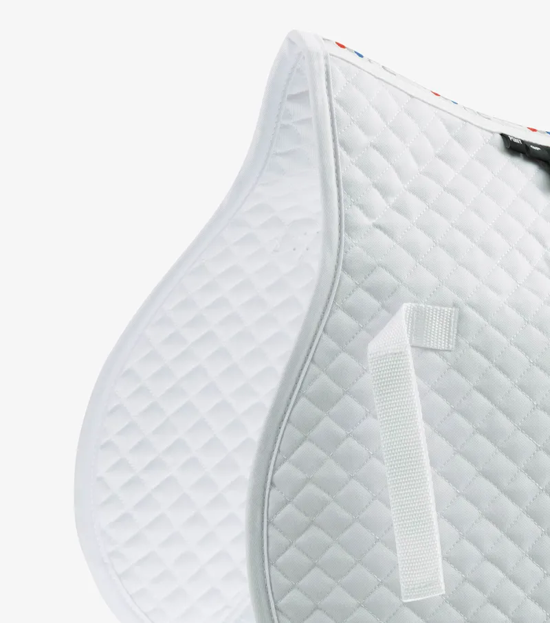 Premier Equine Pony Plain Cotton GP/Jump Square White 5 Premier Equine Pony Plain Cotton GP/Jump Square White - Image 3