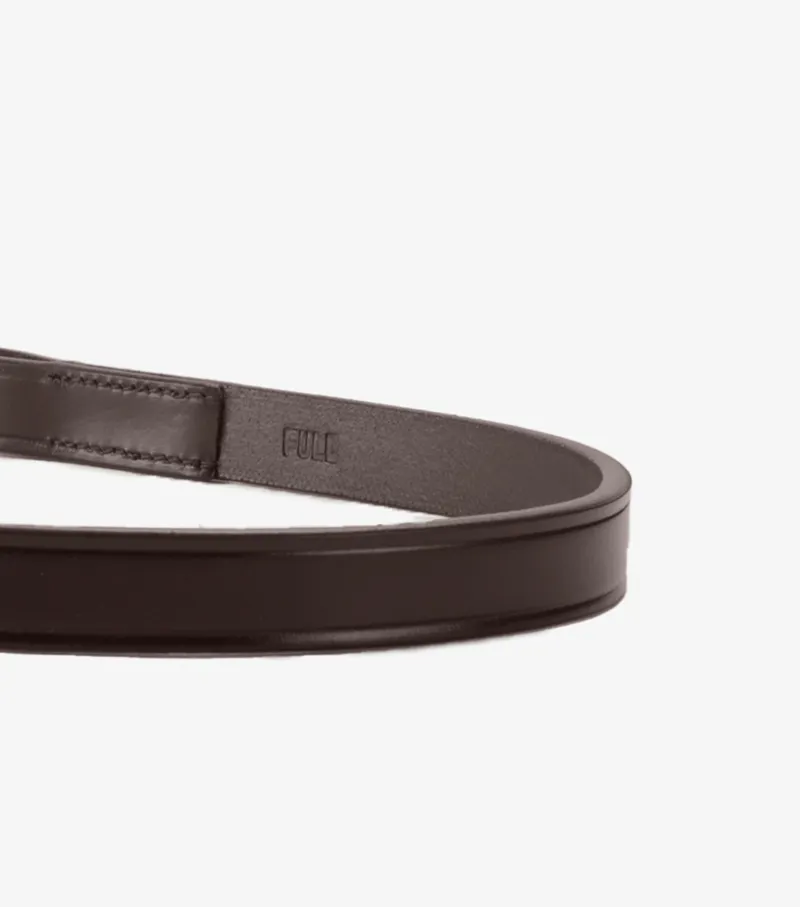 Premier Equine Primo Hunter Browband - Brown 8 Premier Equine Primo Hunter Browband - Brown - Image 6