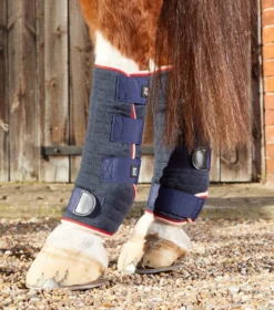 Premier Equine Quick Dry Horse Leg Wraps Navy -Equestrian Supplies Shop Quick Dry Leg Wraps Navy 4