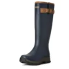Ariat Women's Burford Waterproof Rubber Boot Navy -Equestrian Supplies Shop S19 WMS ENGL Couto 10027340 INT 3 4 front