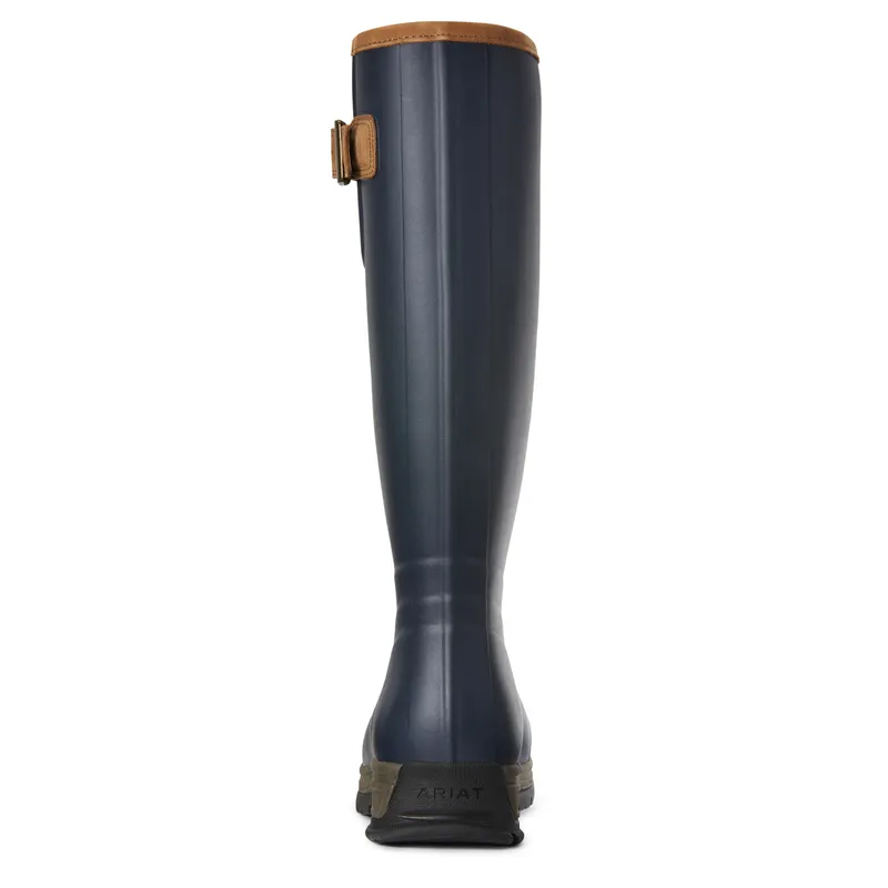 Ariat Women's Burford Waterproof Rubber Boot Navy 4 Ariat Women's Burford Waterproof Rubber Boot Navy - Image 2