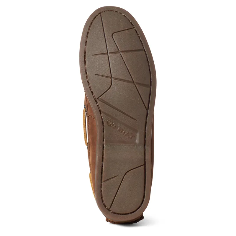 Ariat Antigua Women's Boat Shoe Walnut 6 Ariat Antigua Women's Boat Shoe Walnut - Image 4