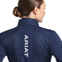 Ariat Women's Fusion Insulated Jacket Team Navy 10 Ariat Women's Fusion Insulated Jacket Team Navy -Equestrian Supplies Shop S22 WMS ENGL 10039219 detail01