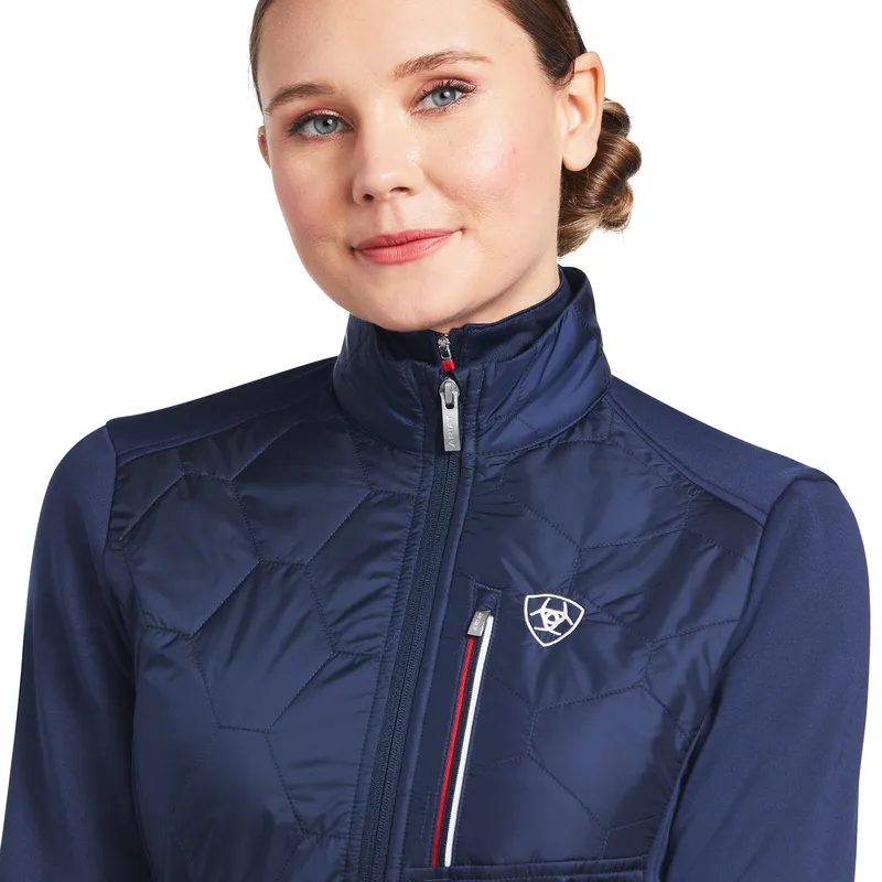 Ariat Women's Fusion Insulated Jacket Team Navy 7 Ariat Women's Fusion Insulated Jacket Team Navy - Image 5