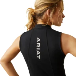 Ariat Women's Hailey 1/4 Zip Baselayer Black -Equestrian Supplies Shop S23 WMS ENGL 10043374 detail01