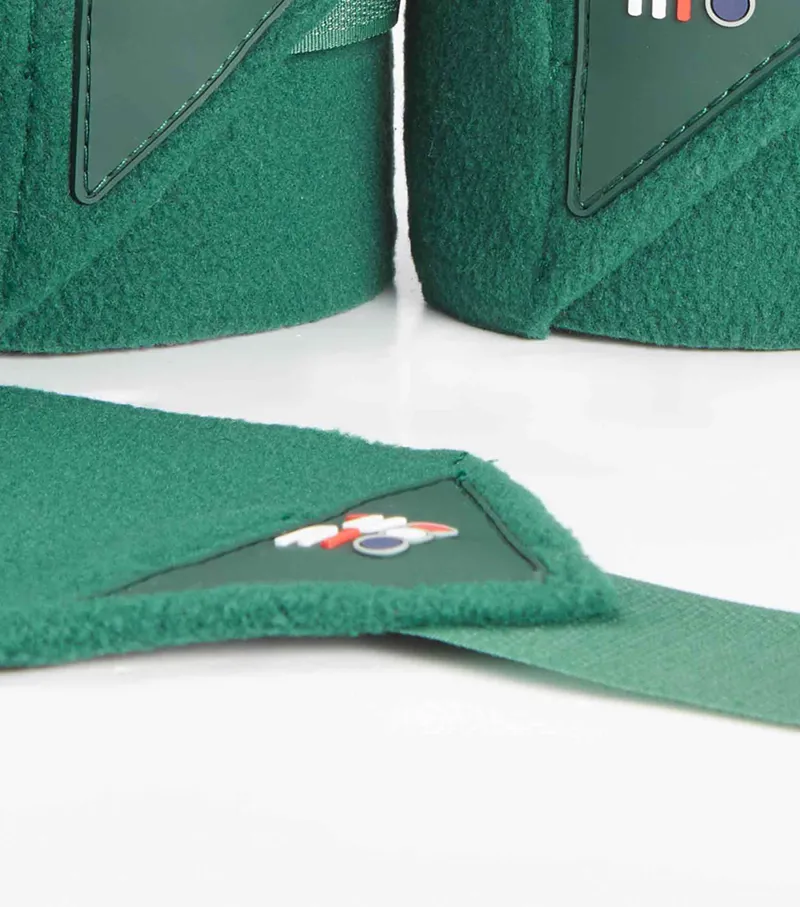 Premier Equine Horse Polo Fleece Bandages Royal Green 5 Premier Equine Horse Polo Fleece Bandages Royal Green - Image 3