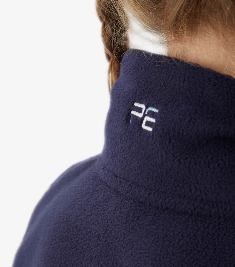 Premier Equine Sellia Girls Fleece Riding Gilet Navy 7 Premier Equine Sellia Girls Fleece Riding Gilet Navy - Image 5
