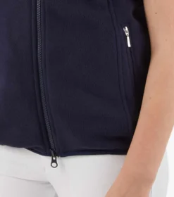 Premier Equine Sellia Girls Fleece Riding Gilet Navy 13 Premier Equine Sellia Girls Fleece Riding Gilet Navy -Equestrian Supplies Shop Sellia Kids Riding Gilet Navy 6