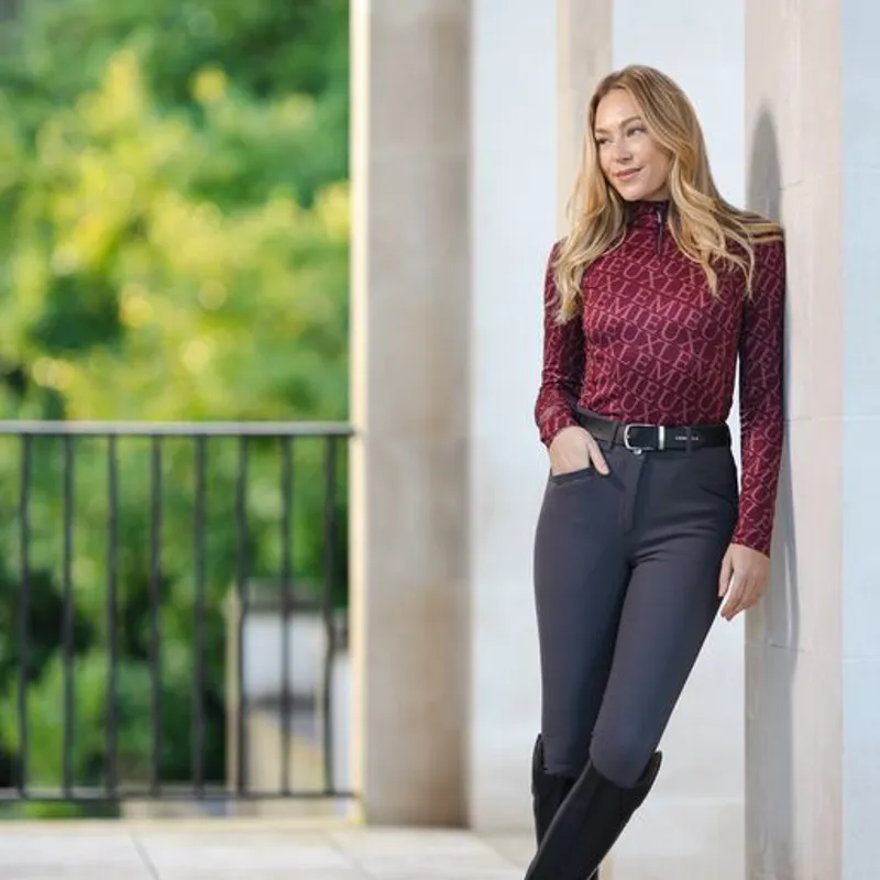 LeMieux Freya Pro Breech Grey 3 LeMieux Freya Pro Breech Grey