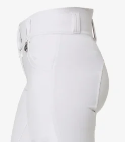 Premier Equine Sophia Ladies Full Seat High Waist Riding Breeches White 11 Premier Equine Sophia Ladies Full Seat High Waist Riding Breeches White -Equestrian Supplies Shop Sophia Ladies Full Seat High Waist Breech White 5