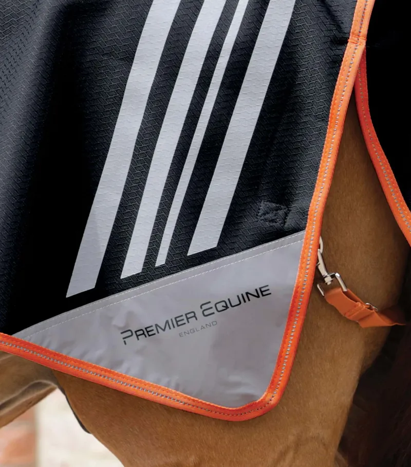 Premier Equine Stratus Horse Exercise Sheet Black 5 Premier Equine Stratus Horse Exercise Sheet Black - Image 3