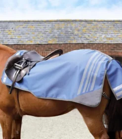 Premier Equine Stratus Horse Exercise Sheet Powder Blue