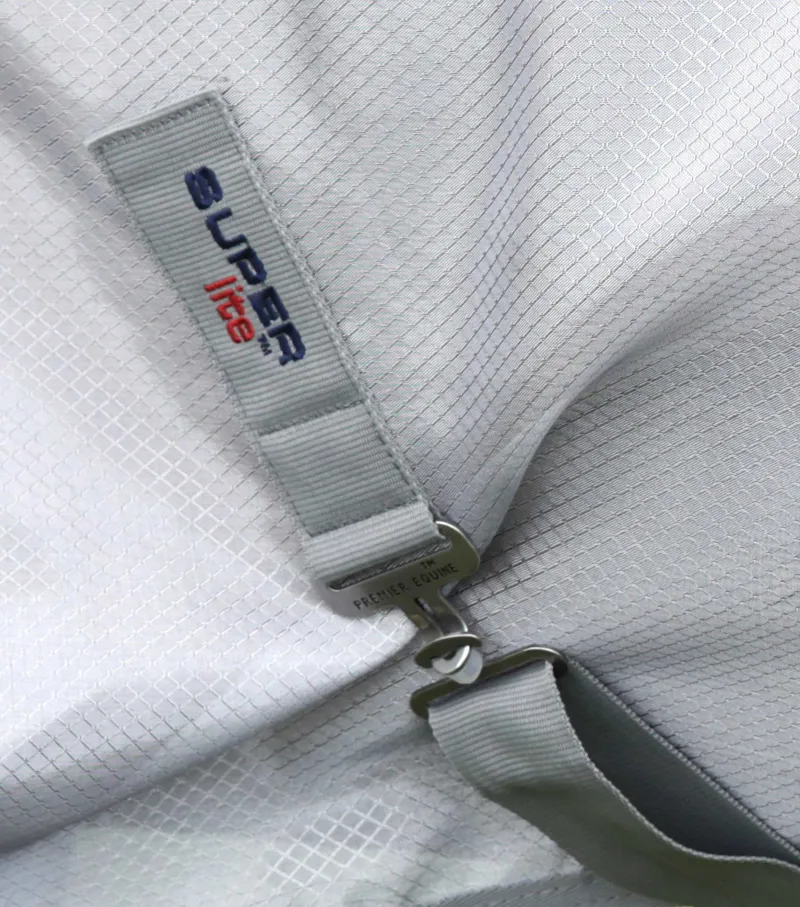 Premier Equine Super Lite Fly Rug With Surcingles Silver 7 Premier Equine Super Lite Fly Rug With Surcingles Silver - Image 5