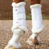 Premier Equine Techno Wool Brushing Boots White -Equestrian Supplies Shop Techno Wool Brushing Boot White 1