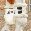Premier Equine Techno Wool Fetlock Boots White -Equestrian Supplies Shop Techno Wool Fetlock Boot White 1