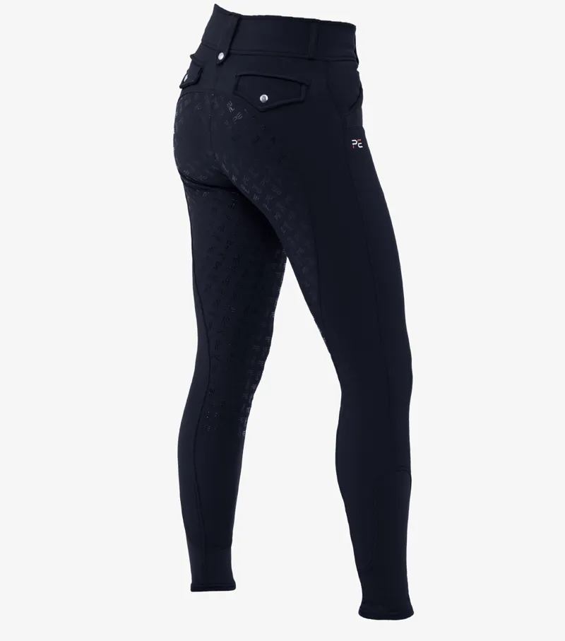 Premier Equine Torino Ladies Full Seat Gel Riding Breeches Navy 4 Premier Equine Torino Ladies Full Seat Gel Riding Breeches Navy - Image 2