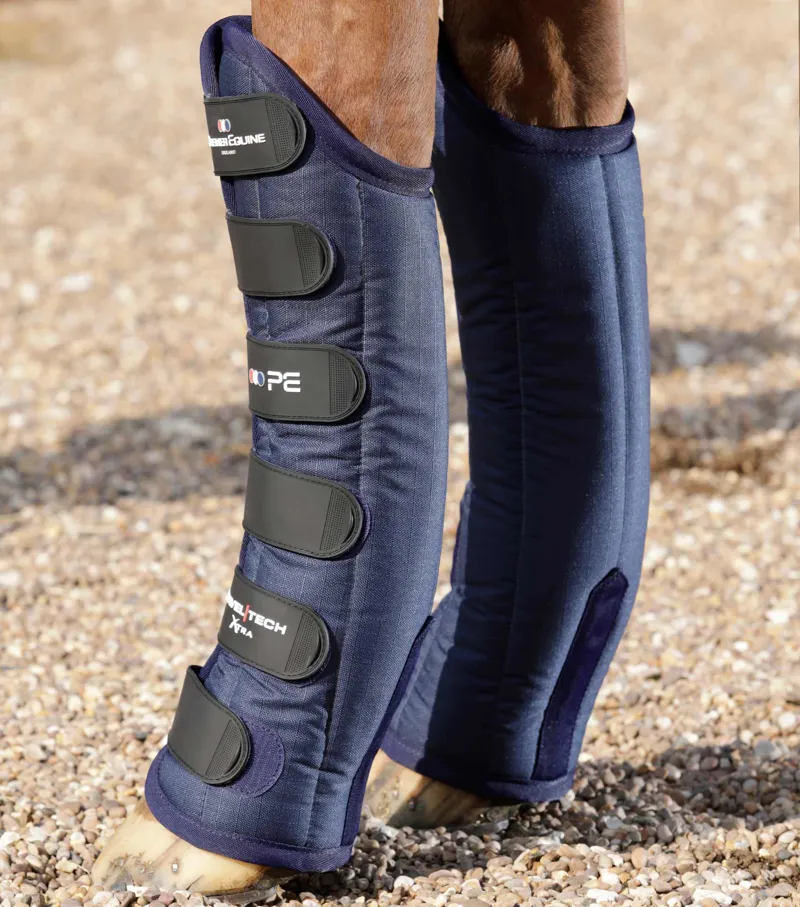 Premier Equine Travel-Tech Xtra Travel Boots Navy 5 Premier Equine Travel-Tech Xtra Travel Boots Navy - Image 3