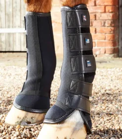 Premier Equine Turnout/Mud Fever Boots Black
