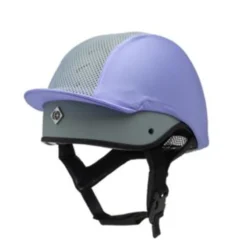 Charles Owen This Esme Ventilated Silk Lilac