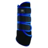 Woof Wear Training Wrap - Black/Electric Blue -Equestrian Supplies Shop WB006120 20Training20Wrap20Electric20Blue