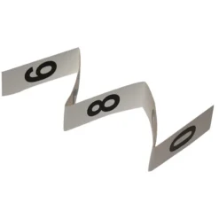 Woof Wear 3 Digit Dressage Number Holder White -Equestrian Supplies Shop WS001920 20Saddle20Cloth20Number20Holder20Number20Sheet