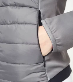 Premier Equine Arion Junior Unisex Riding Jacket With Hood Anthracite -Equestrian Supplies Shop arion junior mid layer anthracite 6