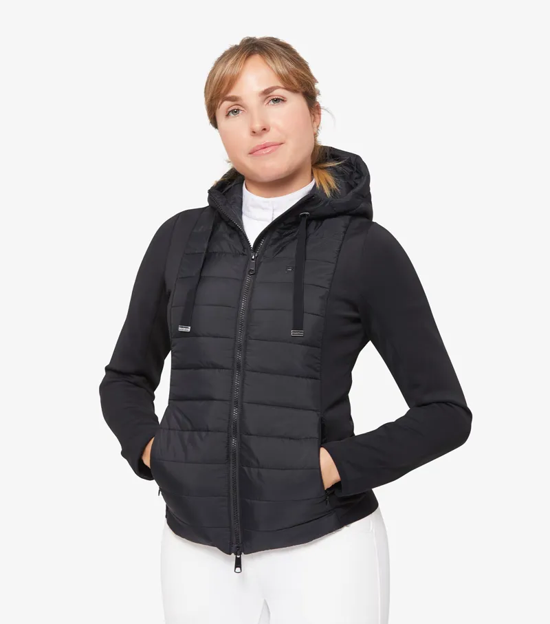 Premier Equine Arion Ladies Riding Jacket With Hood Black 4 Premier Equine Arion Ladies Riding Jacket With Hood Black - Image 2