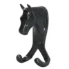 Perry Equestrian Horse Head Double Stable/Wall Hook In Black 2 Perry Equestrian Horse Head Double Stable/Wall Hook In Black -Equestrian Supplies Shop black 77