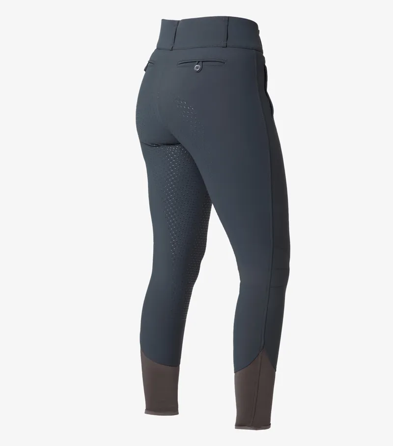 Premier Equine Carapello Ladies Full Seat Gel Riding Breeches Anthracite 5 Premier Equine Carapello Ladies Full Seat Gel Riding Breeches Anthracite - Image 3