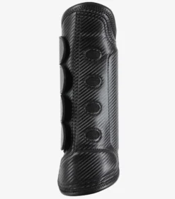 Premier Equine Carbon Tech Air Cooled Eventing Hind Boots Black -Equestrian Supplies Shop carbon tech air cooled eventing boots black Back 5