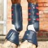 Premier Equine Carbon Tech Air Cooled Eventing Front Boots Navy -Equestrian Supplies Shop carbon tech air cooled eventing boots navy front 1