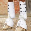 Premier Equine Carbon Tech Air Cooled Eventing Front Boots White -Equestrian Supplies Shop carbon tech air cooled eventing boots white front 1