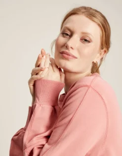 Joules Women's Amina Crew Neck Sweatshirt - Soft Pink 12 Joules Women's Amina Crew Neck Sweatshirt - Soft Pink -Equestrian Supplies Shop cdn.joules 111