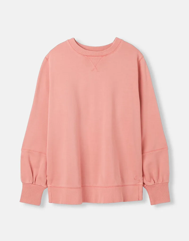 Joules Women's Amina Crew Neck Sweatshirt - Soft Pink 9 Joules Women's Amina Crew Neck Sweatshirt - Soft Pink - Image 7