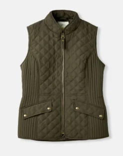 Joules Women's Minx Quilted Gilet - Heritage Green 11 Joules Women's Minx Quilted Gilet - Heritage Green -Equestrian Supplies Shop cdn.joules 176