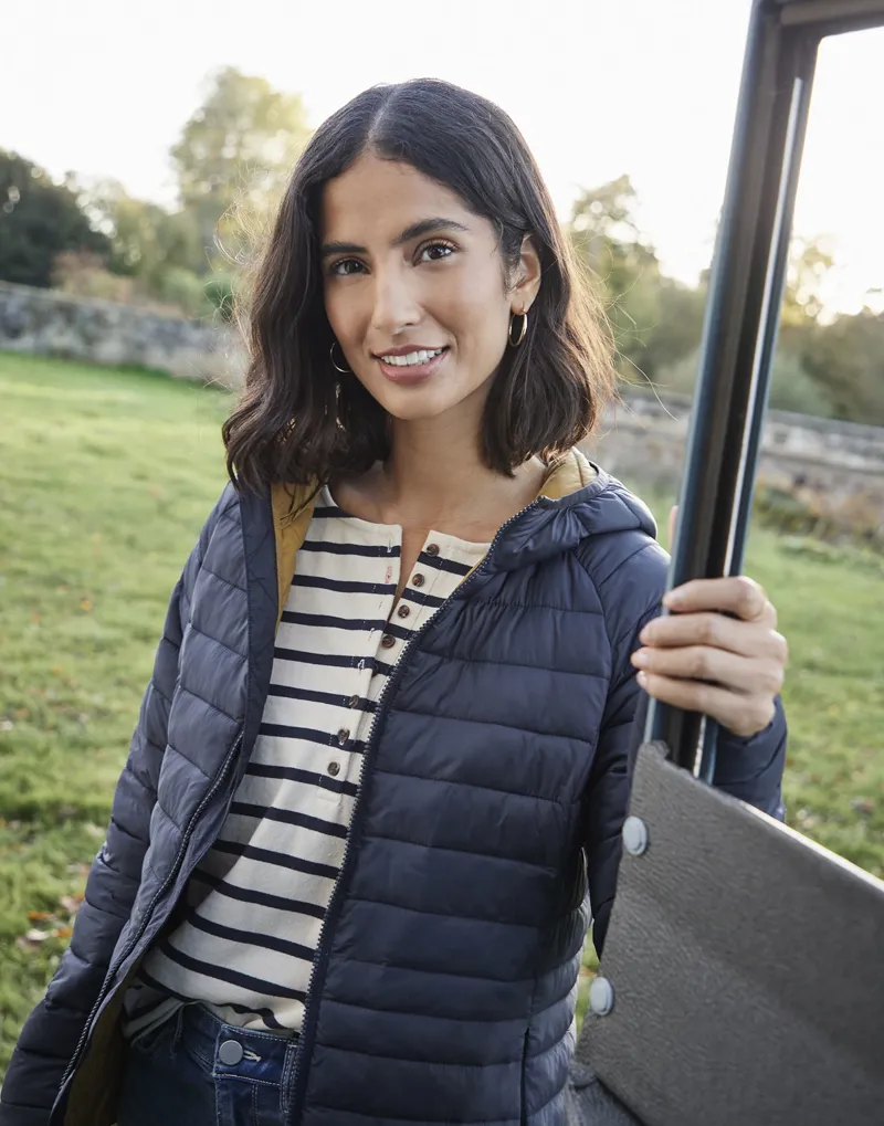 Joules Bowland Puff Jacket - Marine Navy 4 Joules Bowland Puff Jacket - Marine Navy - Image 2