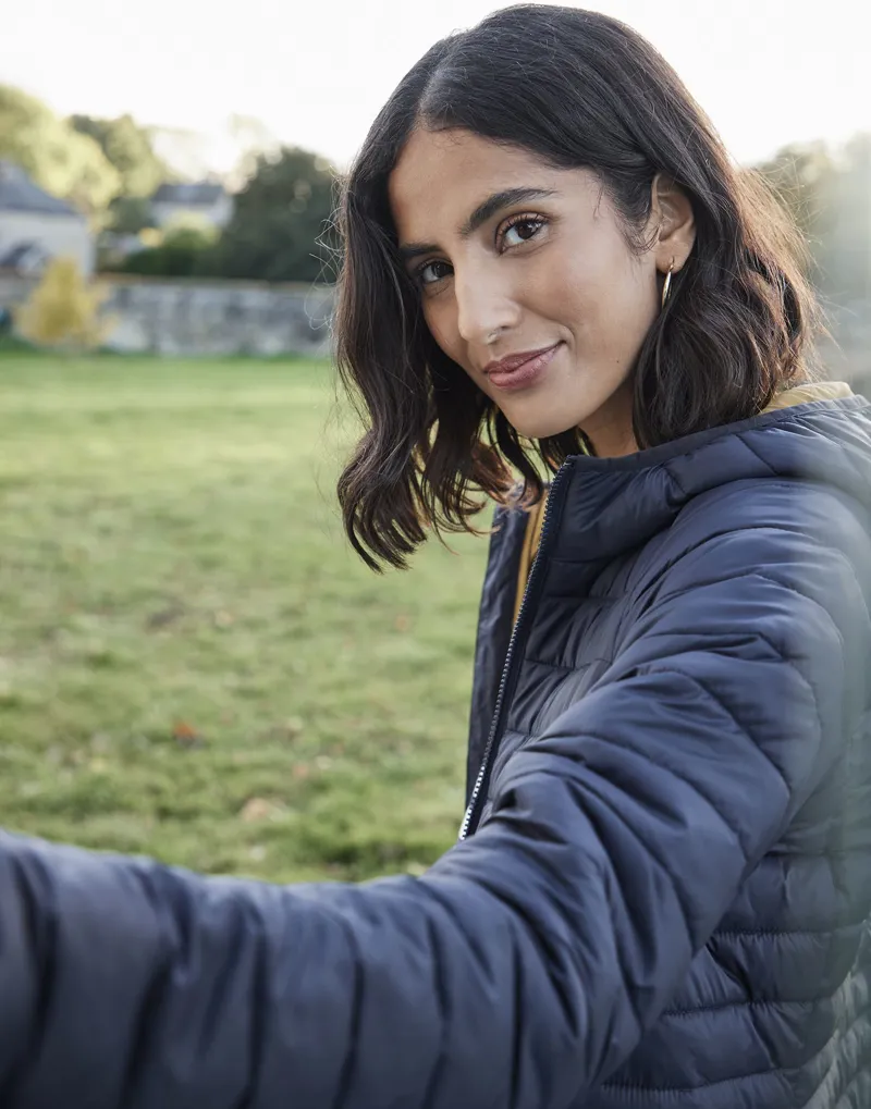 Joules Bowland Puff Jacket - Marine Navy 5 Joules Bowland Puff Jacket - Marine Navy - Image 3