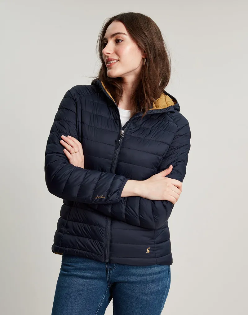 Joules Bowland Puff Jacket - Marine Navy 6 Joules Bowland Puff Jacket - Marine Navy - Image 4