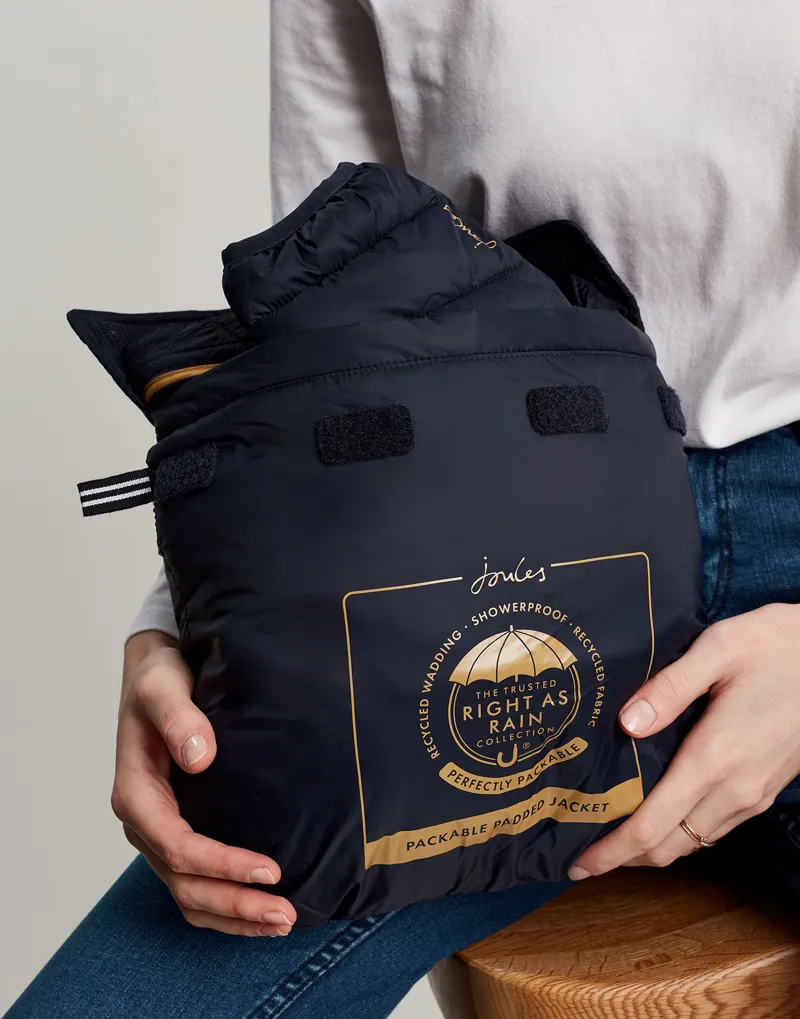 Joules Bowland Puff Jacket - Marine Navy 7 Joules Bowland Puff Jacket - Marine Navy - Image 5