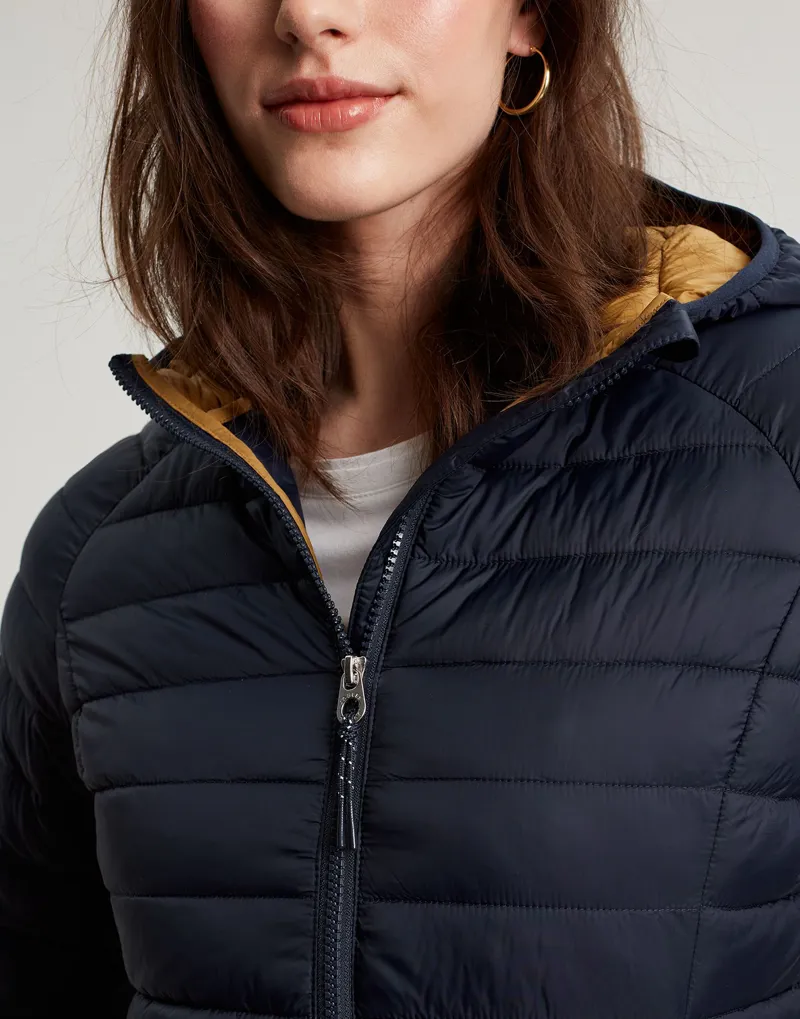 Joules Bowland Puff Jacket - Marine Navy 8 Joules Bowland Puff Jacket - Marine Navy - Image 6