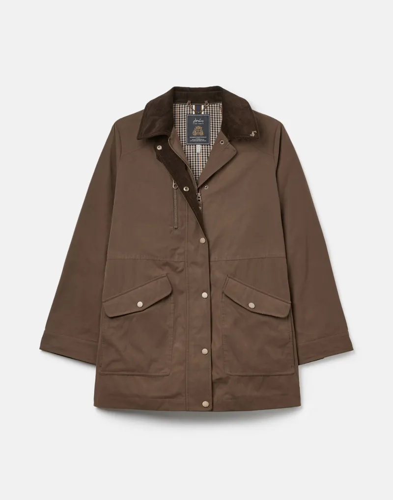 Joules Montford Waxed Jacket - Sable Brown 8 Joules Montford Waxed Jacket - Sable Brown - Image 6