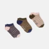 Joules Women's Rilla 3 Pack Trainer Sock - Pink Multi - UK 4-8 -Equestrian Supplies Shop cdn.joules 85