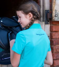 Premier Equine Cisco Junior Unisex Polo Shirt Turquoise 10 Premier Equine Cisco Junior Unisex Polo Shirt Turquoise -Equestrian Supplies Shop cisco polo shirt turquoise 2